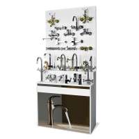 Bathroom Accessories Faucet Display Stand Storage Cabinet